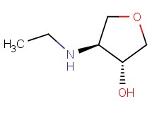 trans-4-(ethylamino)tetrahydro-3-furanol trans-4-(ethylamino)tetrahydro-3-furanol