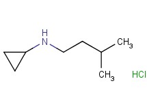 N-(3-methylbutyl)cyclopropanamine hydrochloride N-(3-methylbutyl)cyclopropanamine hydrochloride