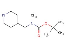 tert-butyl methyl(4-piperidinylmethyl)carbamate tert-butyl methyl(4-piperidinylmethyl)carbamate