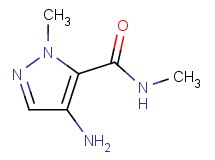 4-amino-N,1-dimethyl-1H-pyrazole-5-carboxamide