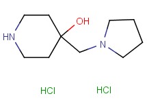 4-(1-pyrrolidinylmethyl)-4-piperidinol dihydrochloride 4-(1-pyrrolidinylmethyl)-4-piperidinol dihydrochloride
