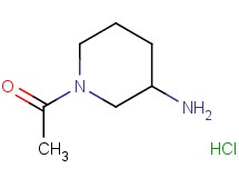 1-acetyl-3-piperidinamine hydrochloride 1-acetyl-3-piperidinamine hydrochloride