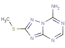 2-(methylthio)[1,2,4]triazolo[1,5-a][1,3,5]triazin-7-amine