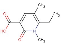 6-ethyl-1,5-dimethyl-2-oxo-1,2-dihydro-3-pyridinecarboxylic acid 6-ethyl-1,5-dimethyl-2-oxo-1,2-dihydro-3-pyridinecarboxylic acid