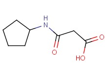 3-(cyclopentylamino)-3-oxopropanoic acid 3-(cyclopentylamino)-3-oxopropanoic acid