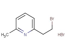 2-(2-bromoethyl)-6-methylpyridine hydrobromide