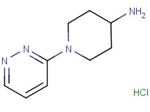 1-(3-pyridazinyl)-4-piperidinamine hydrochloride 1-(3-pyridazinyl)-4-piperidinamine hydrochloride