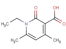 1-ethyl-4,6-dimethyl-2-oxo-1,2-dihydro-3-pyridinecarboxylic acid 1-ethyl-4,6-dimethyl-2-oxo-1,2-dihydro-3-pyridinecarboxylic acid