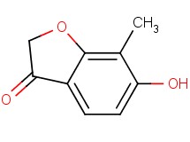 6-hydroxy-7-methyl-1-benzofuran-3(2H)-one 6-hydroxy-7-methyl-1-benzofuran-3(2H)-one