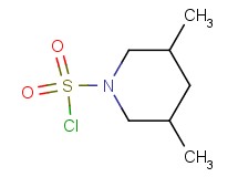 3,5-dimethyl-1-piperidinesulfonyl chloride 3,5-dimethyl-1-piperidinesulfonyl chloride