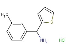 [(3-methylphenyl)(2-thienyl)methyl]amine hydrochloride