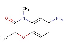 6-amino-2,4-dimethyl-2H-1,4-benzoxazin-3(4H)-one