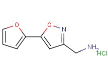 {[5-(2-furyl)-3-isoxazolyl]methyl}amine hydrochloride
