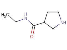 N-ethyl-3-pyrrolidinecarboxamide N-ethyl-3-pyrrolidinecarboxamide