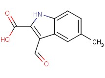 3-formyl-5-methyl-1H-indole-2-carboxylic acid 3-formyl-5-methyl-1H-indole-2-carboxylic acid