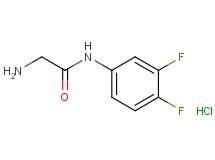 N~1~-(3,4-difluorophenyl)glycinamide hydrochloride N~1~-(3,4-difluorophenyl)glycinamide hydrochloride