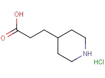 3-(4-piperidinyl)propanoic acid hydrochloride 3-(4-piperidinyl)propanoic acid hydrochloride