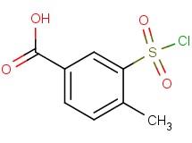 3-(chlorosulfonyl)-4-methylbenzoic acid 3-(chlorosulfonyl)-4-methylbenzoic acid