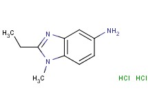 2-ethyl-1-methyl-1H-benzimidazol-5-amine dihydrochloride 2-ethyl-1-methyl-1H-benzimidazol-5-amine dihydrochloride