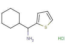 [cyclohexyl(2-thienyl)methyl]amine hydrochloride