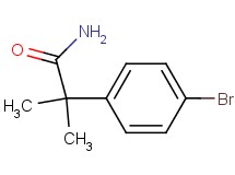 2-(4-bromophenyl)-2-methylpropanamide 2-(4-bromophenyl)-2-methylpropanamide