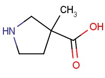 3-methyl-3-pyrrolidinecarboxylic acid 3-methyl-3-pyrrolidinecarboxylic acid