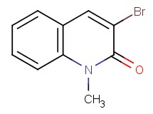 3-bromo-1-methyl-2(1H)-quinolinone 3-bromo-1-methyl-2(1H)-quinolinone