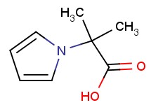 2-methyl-2-(1H-pyrrol-1-yl)propanoic acid 2-methyl-2-(1H-pyrrol-1-yl)propanoic acid