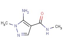 5-amino-N,1-dimethyl-1H-pyrazole-4-carboxamide 5-amino-N,1-dimethyl-1H-pyrazole-4-carboxamide