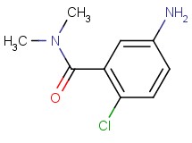 5-amino-2-chloro-N,N-dimethylbenzamide 5-amino-2-chloro-N,N-dimethylbenzamide