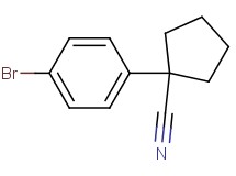1-(4-bromophenyl)cyclopentanecarbonitrile 1-(4-bromophenyl)cyclopentanecarbonitrile