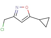 3-(chloromethyl)-5-cyclopropylisoxazole