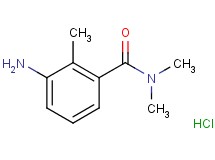 3-amino-N,N,2-trimethylbenzamide hydrochloride 3-amino-N,N,2-trimethylbenzamide hydrochloride