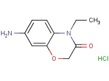 7-amino-4-ethyl-2H-1,4-benzoxazin-3(4H)-one hydrochloride 7-amino-4-ethyl-2H-1,4-benzoxazin-3(4H)-one hydrochloride