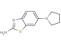 6-(1-pyrrolidinyl)-1,3-benzothiazol-2-amine 6-(1-pyrrolidinyl)-1,3-benzothiazol-2-amine