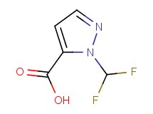 1-(difluoromethyl)-1H-pyrazole-5-carboxylic acid 1-(difluoromethyl)-1H-pyrazole-5-carboxylic acid