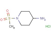 1-(methylsulfonyl)-4-piperidinamine hydrochloride 1-(methylsulfonyl)-4-piperidinamine hydrochloride
