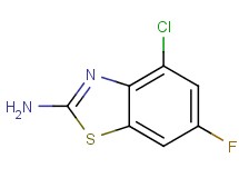 4-chloro-6-fluoro-1,3-benzothiazol-2-amine 4-chloro-6-fluoro-1,3-benzothiazol-2-amine