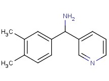 1-(3,4-dimethylphenyl)-1-(3-pyridinyl)methanamine 1-(3,4-dimethylphenyl)-1-(3-pyridinyl)methanamine
