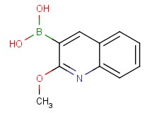 (2-methoxy-3-quinolinyl)boronic acid (2-methoxy-3-quinolinyl)boronic acid