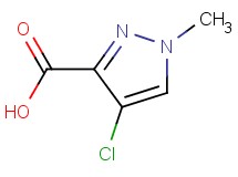 4-chloro-1-methyl-1H-pyrazole-3-carboxylic acid 4-chloro-1-methyl-1H-pyrazole-3-carboxylic acid