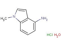 1-methyl-1H-indol-4-amine hydrochloride hydrate 1-methyl-1H-indol-4-amine hydrochloride hydrate