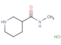 N-methyl-3-piperidinecarboxamide hydrochloride N-methyl-3-piperidinecarboxamide hydrochloride