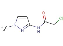 2-chloro-N-(1-methyl-1H-pyrazol-3-yl)acetamide