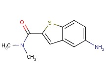 5-amino-N,N-dimethyl-1-benzothiophene-2-carboxamide 5-amino-N,N-dimethyl-1-benzothiophene-2-carboxamide