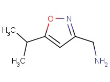 1-(5-isopropyl-3-isoxazolyl)methanamine 1-(5-isopropyl-3-isoxazolyl)methanamine
