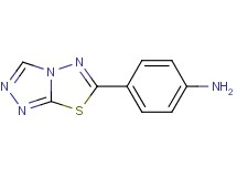 (4-[1,2,4]triazolo[3,4-b][1,3,4]thiadiazol-6-ylphenyl)amine