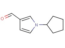 1-cyclopentyl-1H-pyrrole-3-carbaldehyde 1-cyclopentyl-1H-pyrrole-3-carbaldehyde