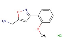 {[3-(2-methoxyphenyl)-5-isoxazolyl]methyl}amine hydrochloride