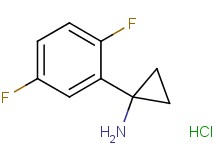 [1-(2,5-difluorophenyl)cyclopropyl]amine hydrochloride